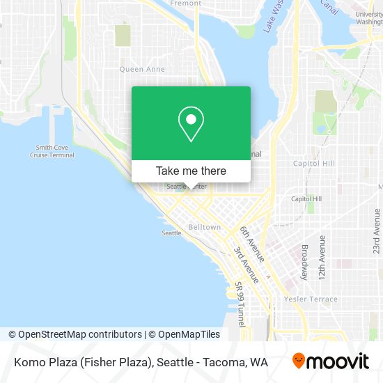 Komo Plaza (Fisher Plaza) map