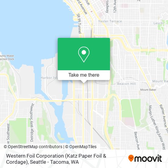 Western Foil Corporation (Katz Paper Foil & Cordage) map