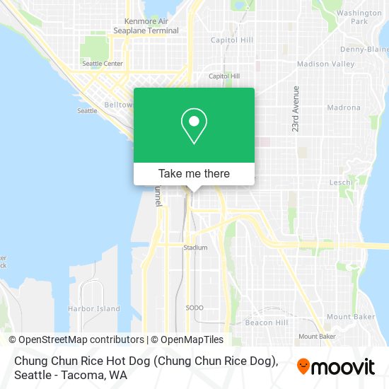 Mapa de Chung Chun Rice Hot Dog