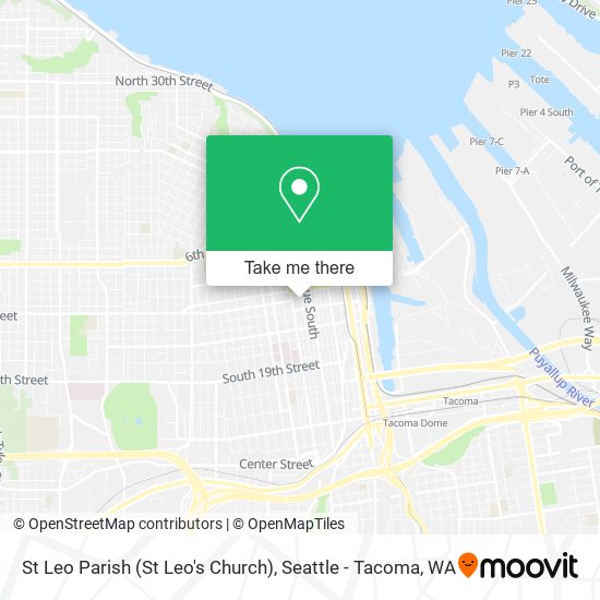 St Leo Parish (St Leo's Church) map