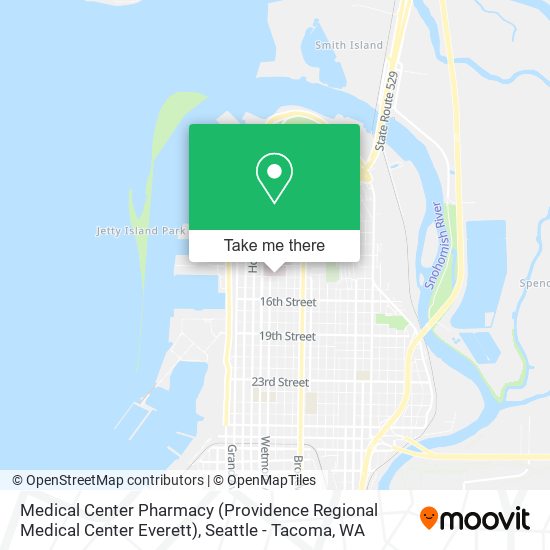 Mapa de Medical Center Pharmacy (Providence Regional Medical Center Everett)