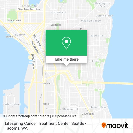 Lifespring Cancer Treatment Center map