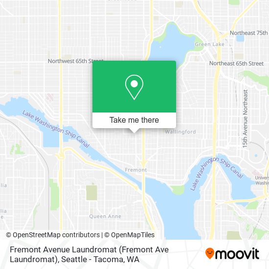 Mapa de Fremont Avenue Laundromat (Fremont Ave Laundromat)