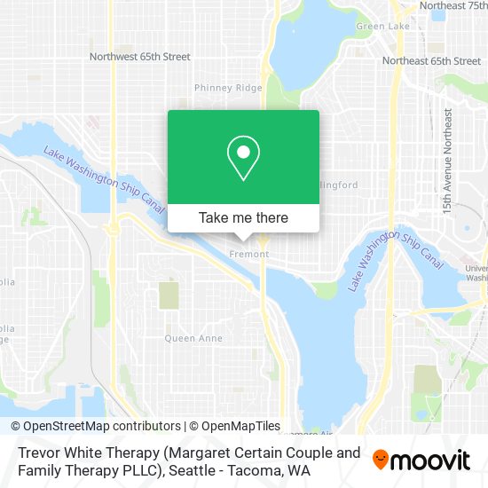 Mapa de Trevor White Therapy (Margaret Certain Couple and Family Therapy PLLC)