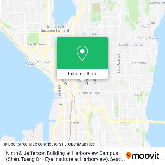 Ninth & Jefferson Building at Harborview Campus (Shen, Tueng Dr - Eye Institute at Harborview) map