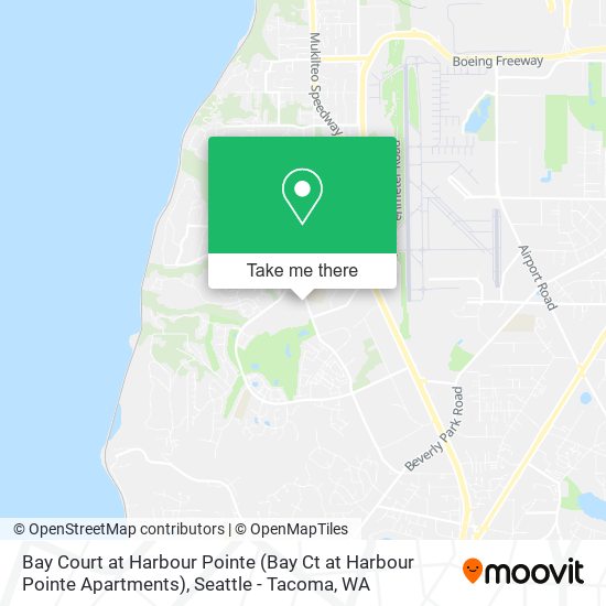 Mapa de Bay Court at Harbour Pointe (Bay Ct at Harbour Pointe Apartments)