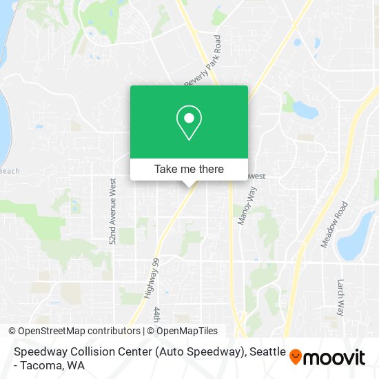 Speedway Collision Center (Auto Speedway) map