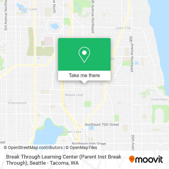 Break Through Learning Center (Parent Inst Break Through) map