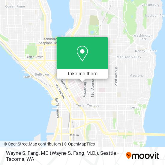 Mapa de Wayne S. Fang, MD