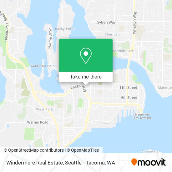 Mapa de Windermere Real Estate