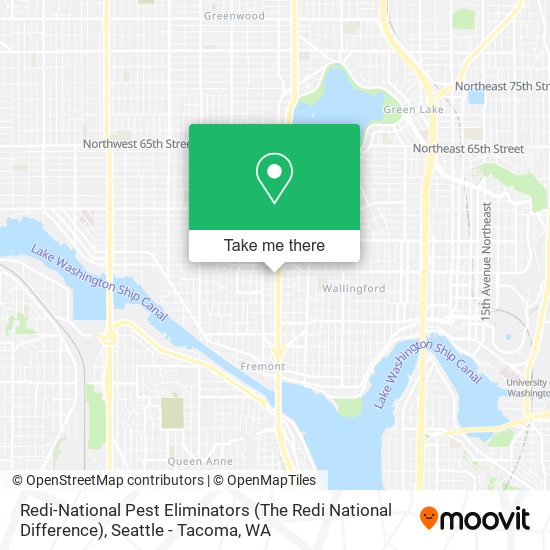 Redi-National Pest Eliminators (The Redi National Difference) map