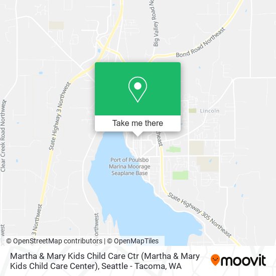 Martha & Mary Kids Child Care Ctr map