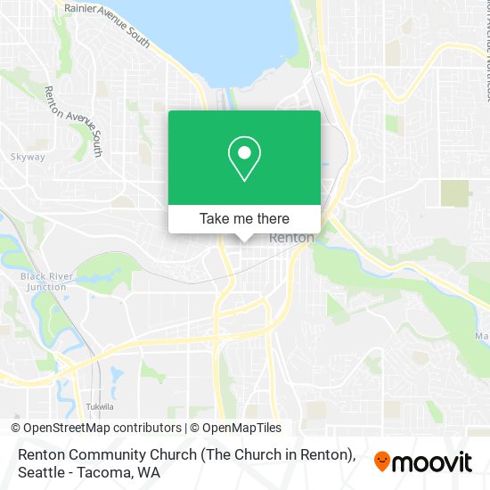 Renton Community Church (The Church in Renton) map