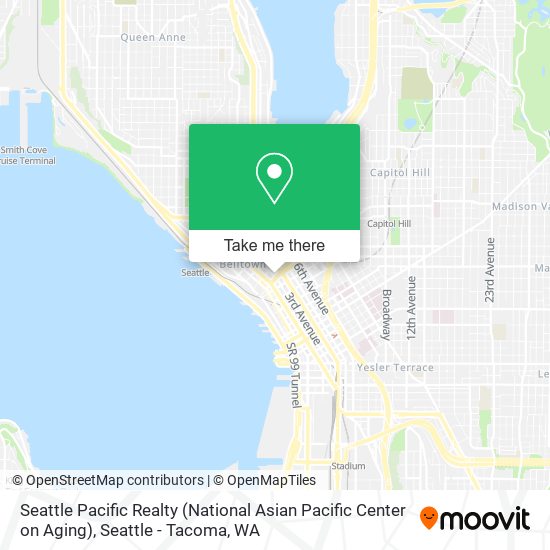 Seattle Pacific Realty (National Asian Pacific Center on Aging) map