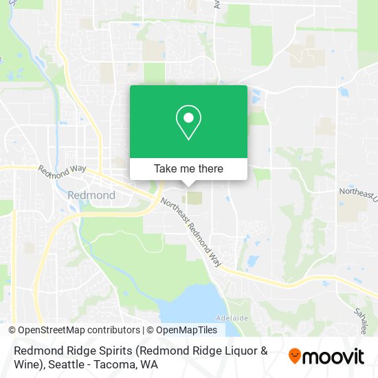 Redmond Ridge Spirits (Redmond Ridge Liquor & Wine) map