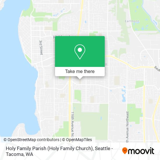 Holy Family Parish (Holy Family Church) map