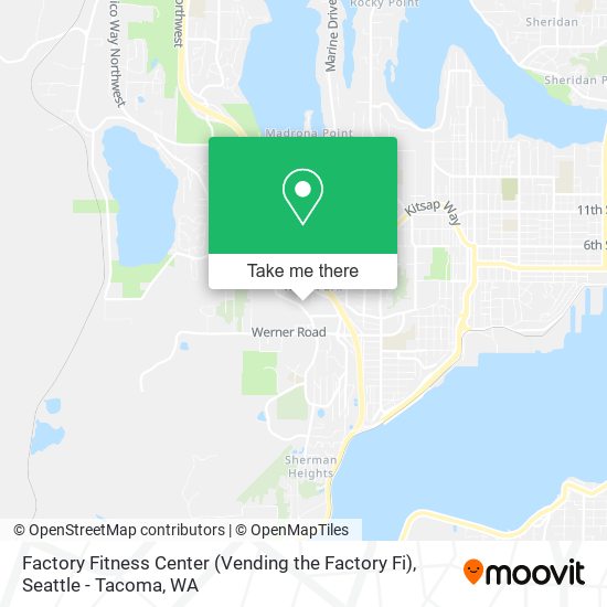Factory Fitness Center (Vending the Factory Fi) map