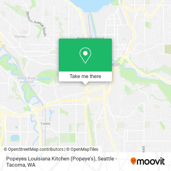 Popeyes Louisiana Kitchen (Popeye's) map