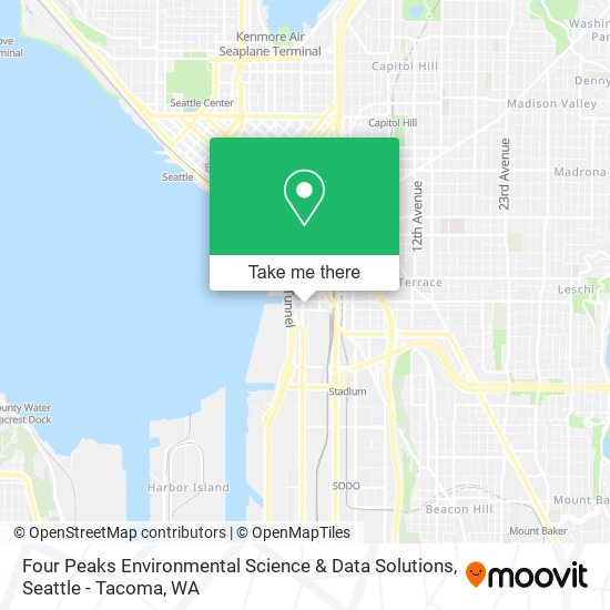 Mapa de Four Peaks Environmental Science & Data Solutions