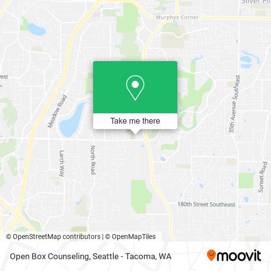 Open Box Counseling map