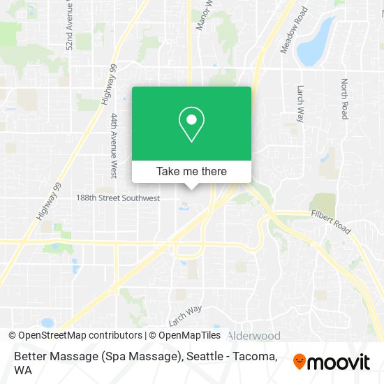 Better Massage (Spa Massage) map