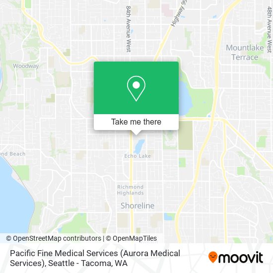 Pacific Fine Medical Services (Aurora Medical Services) map