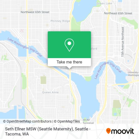 Mapa de Seth Ellner MSW (Seattle Maternity)