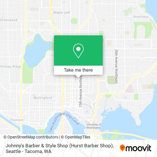 Mapa de Johnny's Barber & Style Shop (Hurst Barber Shop)