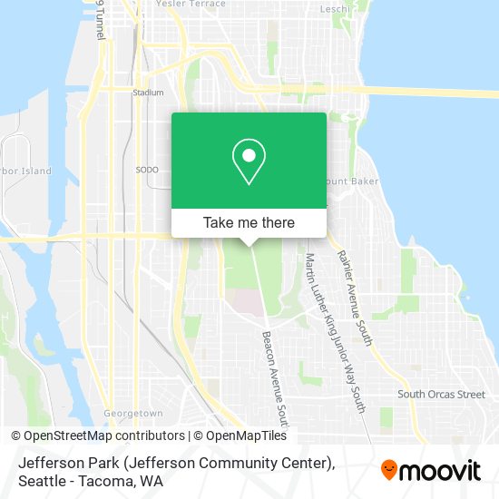 Jefferson Park (Jefferson Community Center) map