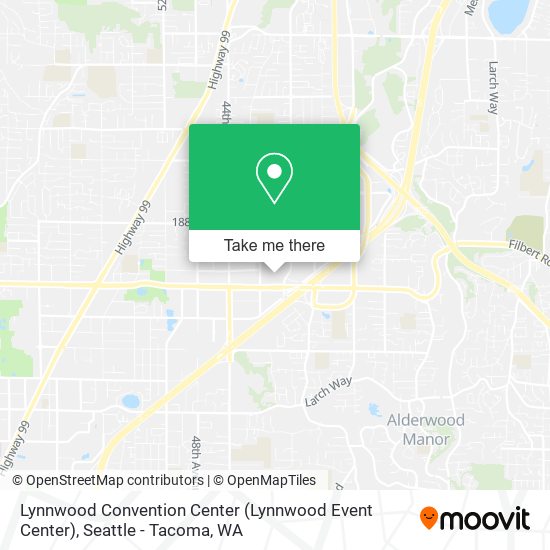 Mapa de Lynnwood Convention Center (Lynnwood Event Center)