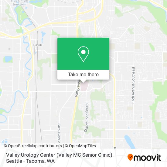 Mapa de Valley Urology Center (Valley MC Senior Clinic)