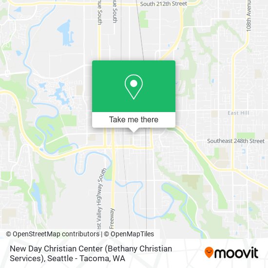 Mapa de New Day Christian Center (Bethany Christian Services)