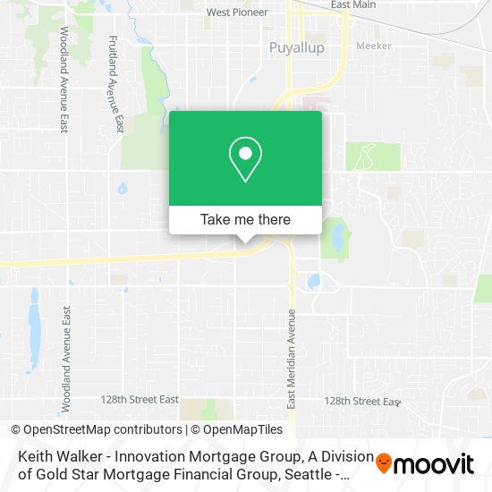 Mapa de Keith Walker - Innovation Mortgage Group, A Division of Gold Star Mortgage Financial Group