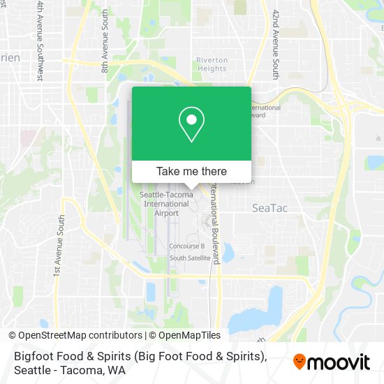 Bigfoot Food & Spirits (Big Foot Food & Spirits) map