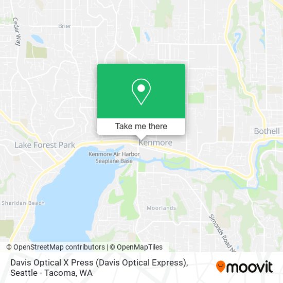 Davis Optical X Press (Davis Optical Express) map