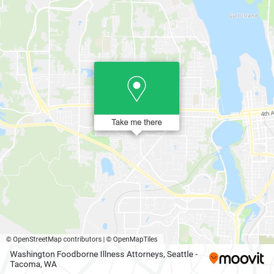 Mapa de Washington Foodborne Illness Attorneys