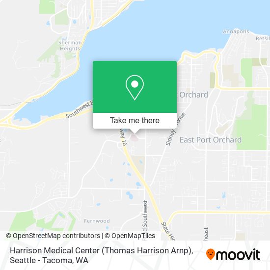 Harrison Medical Center (Thomas Harrison Arnp) map