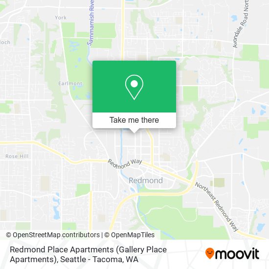 Redmond Place Apartments (Gallery Place Apartments) map
