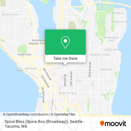 Spice Bliss (Spice Box (Broadway)) map