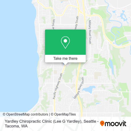Yardley Chiropractic Clinic (Lee G Yardley) map