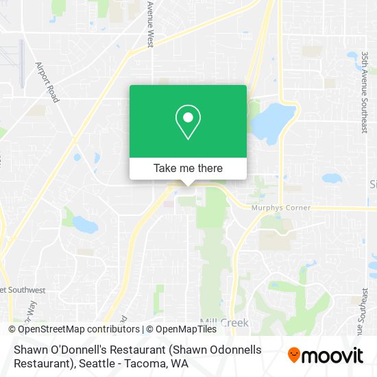 Mapa de Shawn O'Donnell's Restaurant (Shawn Odonnells Restaurant)
