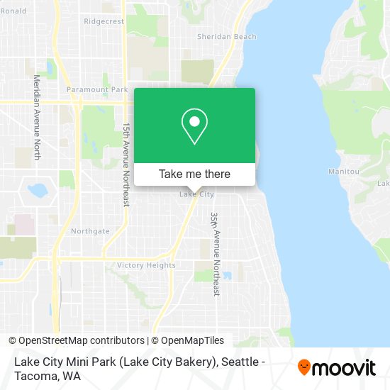 Mapa de Lake City Mini Park (Lake City Bakery)