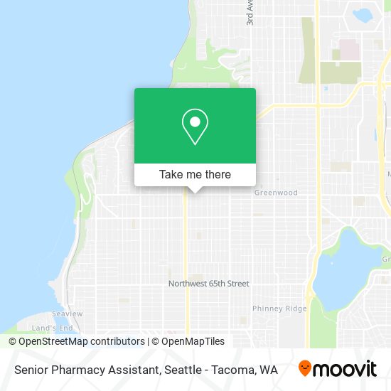 Senior Pharmacy Assistant map