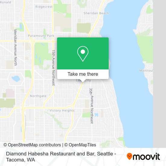 Diamond Habesha Restaurant and Bar map