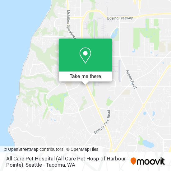 All Care Pet Hospital (All Care Pet Hosp of Harbour Pointe) map