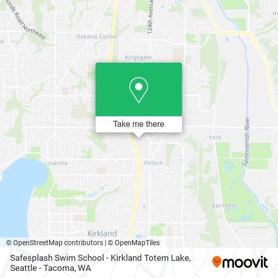 Safesplash Swim School - Kirkland Totem Lake map