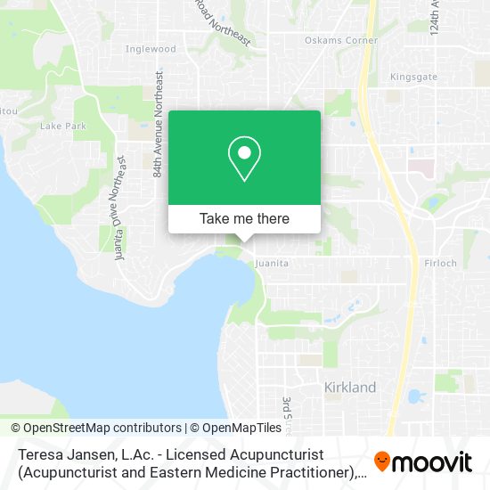 Teresa Jansen, L.Ac. - Licensed Acupuncturist (Acupuncturist and Eastern Medicine Practitioner) map