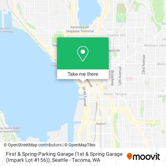 First & Spring-Parking Garage (1st & Spring Garage (Impark Lot #156)) map
