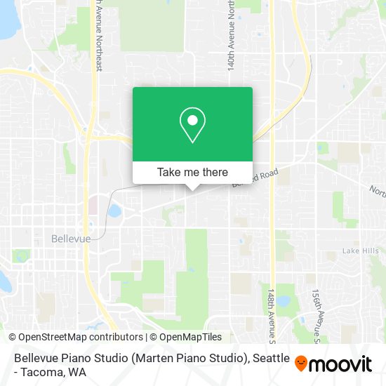 Bellevue Piano Studio (Marten Piano Studio) map