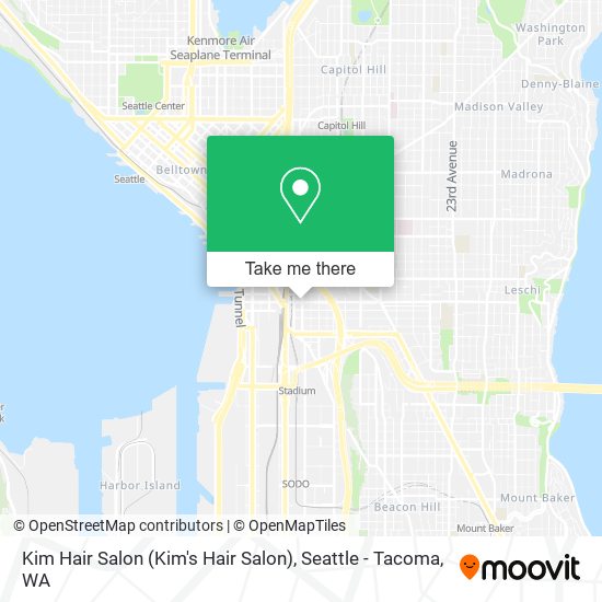 Mapa de Kim Hair Salon
